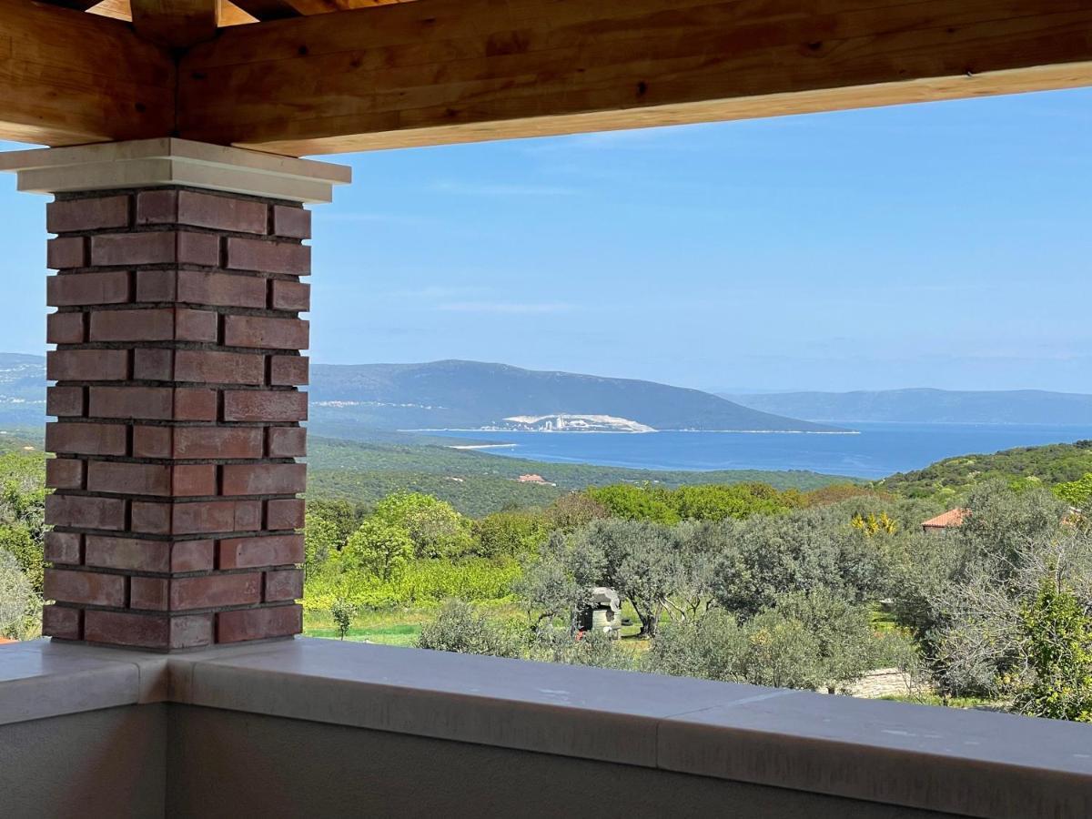 Moderne Istrische Steinvilla - 4 Sterne Mit Privatem, Beheizbaren Pool & Meerblick Kavran Exteriér fotografie